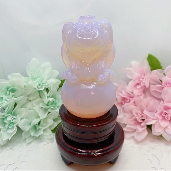 Opal Nine Tailed Fox 🦊 - Picture 1 of 9